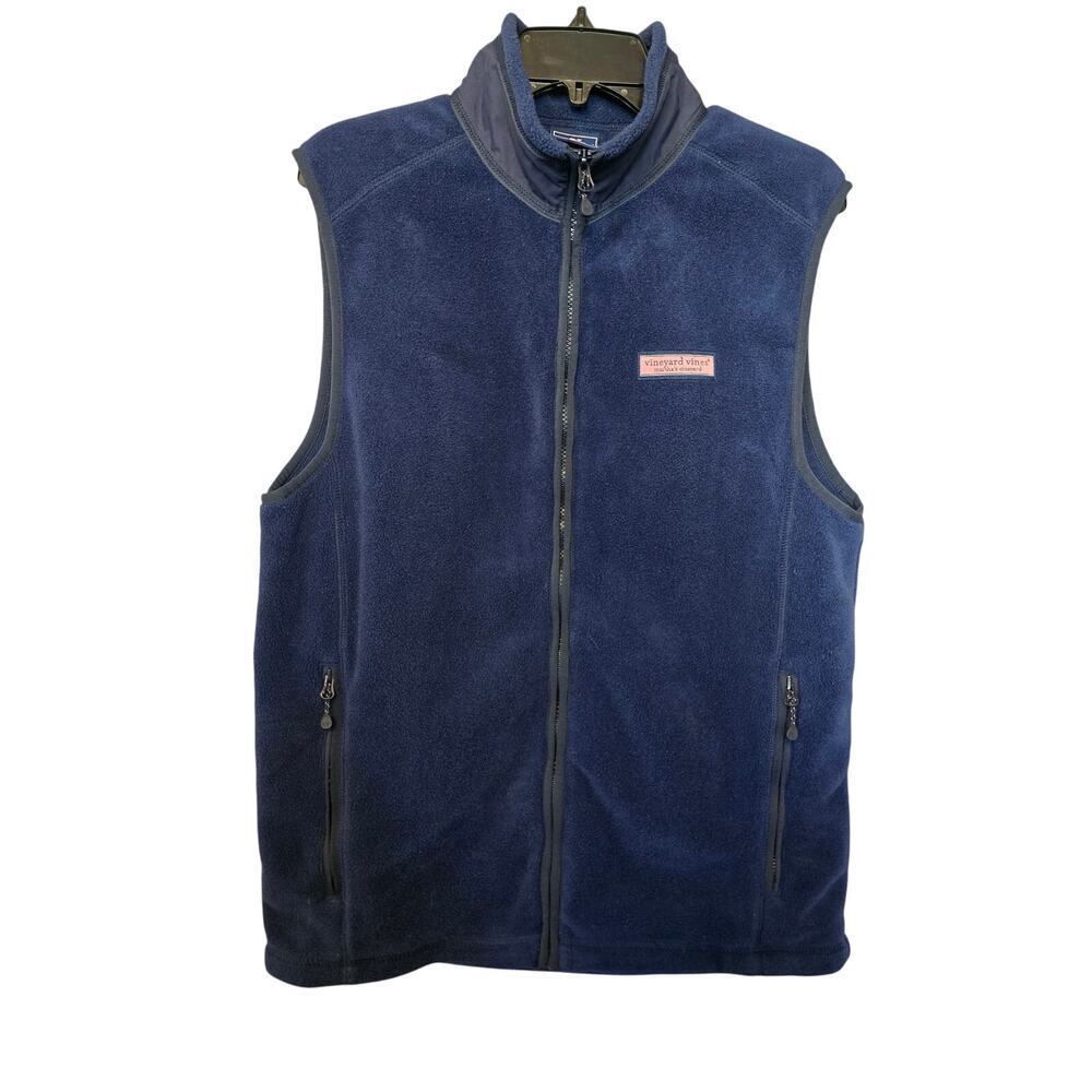 Vineyard Vines fleece vest size Small